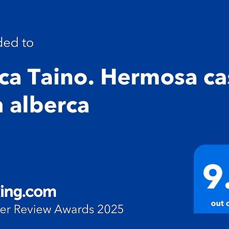 Finca Taino. Hermosa Casa Con Alberca 히우테펙 외부 사진
