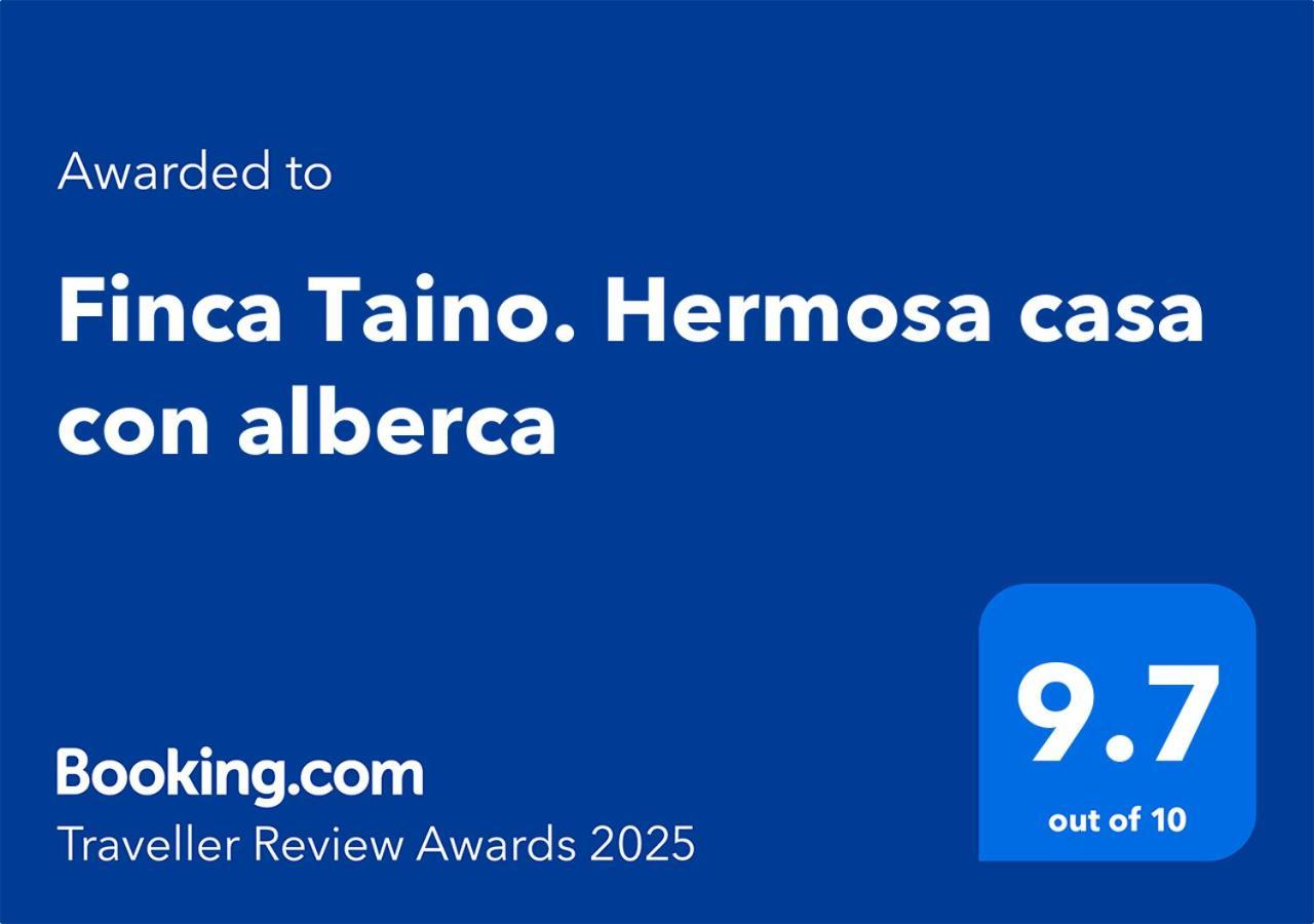 Finca Taino. Hermosa Casa Con Alberca 히우테펙 외부 사진